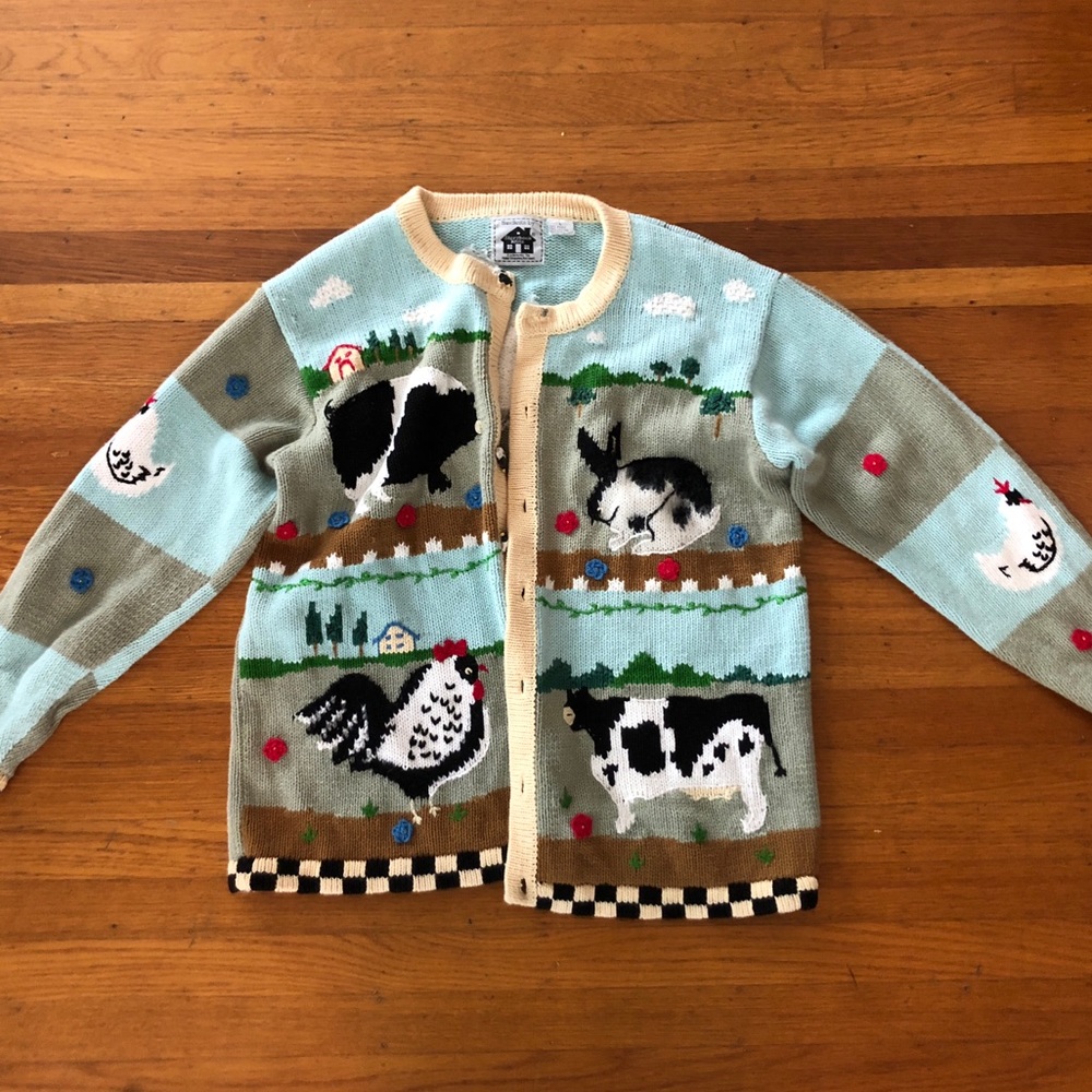 Cute Farm Themed cardigan